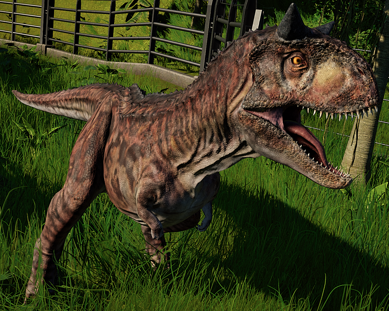 Carnotaurus en Jurassic World Evolution